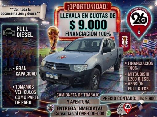 MITSUBISHI L200 U$S 10000