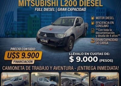 MITSUBISHI L200 U$S 9900