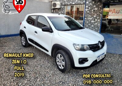 RENAULT KWID ZEN 2019 U$S 10300