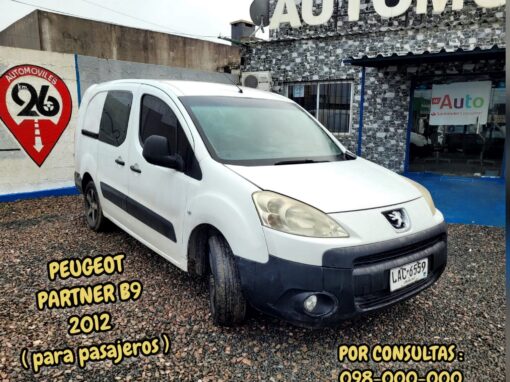 PEUGEOT PARTNER 2012 U$S 9700