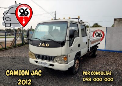 JAC 2012 U$S 7500