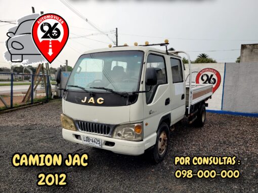 JAC 2012 U$S 7500