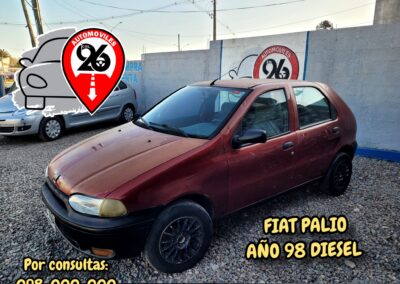 FIAT PALIO DIESEL U$S 3700