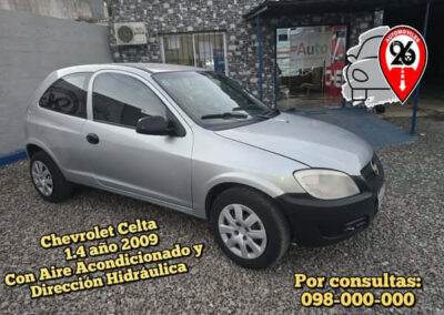 chevrolet celta con aire y dirección u$s6700