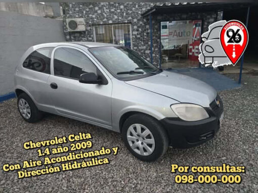 chevrolet celta con aire y dirección u$s6700