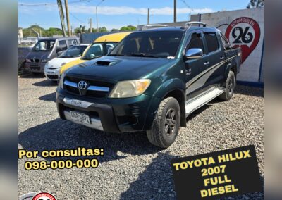 TOYOTA HILUX DOBLE CABINA DIESEL U$S 12000