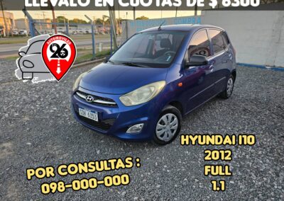 HYUNDAI I10 U$S 7300