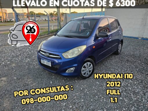 HYUNDAI I10 U$S 7300