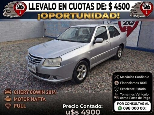 CHERY COWIN U$S 4900 2014