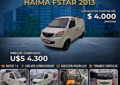 HAIMA FSTAR 2013 U$S 4300