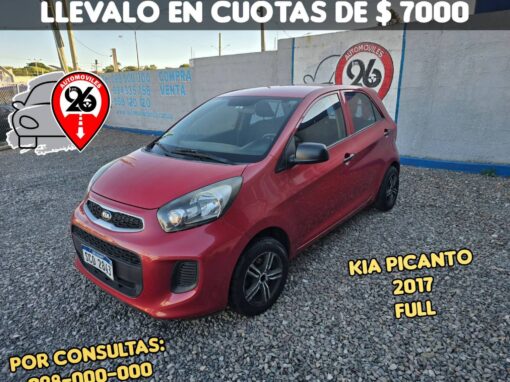 kia picanto full 2017 u$s 7900