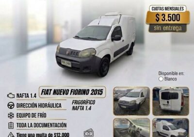 FIAT FIORINO con equipo de frio menos 20 grados