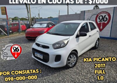 KIA PICANTO 2017 U$S 7900
