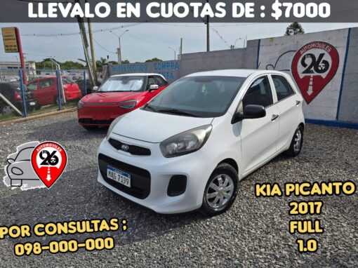 KIA PICANTO 2017 U$S 7900