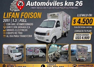 Lifan foison full U$S 4900