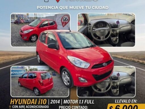 HYUNDAI I10 2014 FULL U$S6600