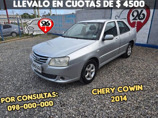 CHERY COWIN U$S 4900 2014