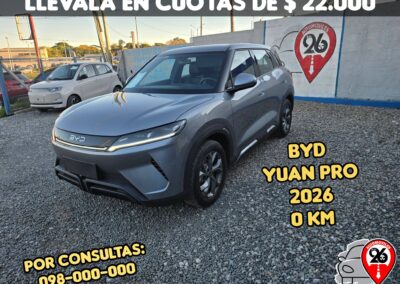 BYD YUAN PRO U$S 27990
