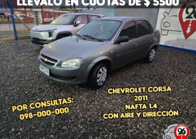 CHEVROLET CORSA CLASSIC 2014 U$S 6300