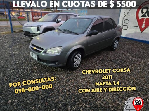 CHEVROLET CORSA CLASSIC 2014 U$S 6300