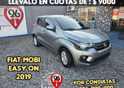 FIAT UNO MOBIE EASY 2019 U$S 9500