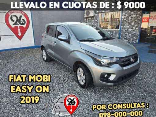 FIAT UNO MOBIE EASY 2019 U$S 9500