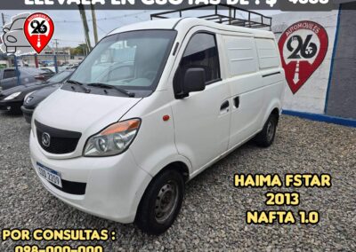 HAIMA F STAR 2013 CON AIRE Y DIRECCIÓN