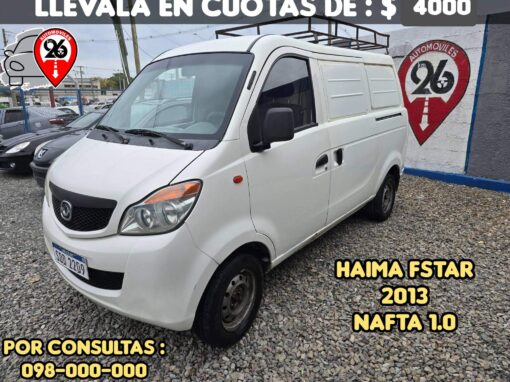 HAIMA F STAR 2013 CON AIRE Y DIRECCIÓN