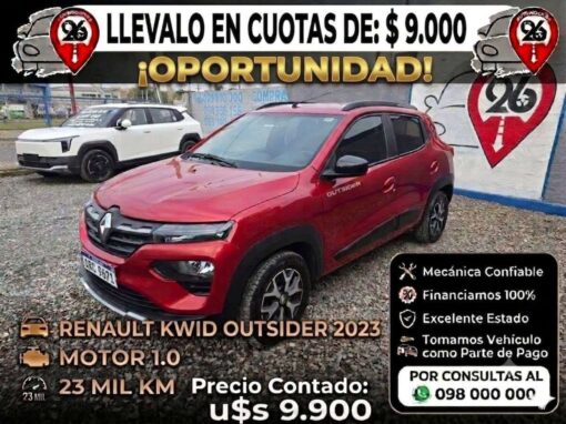 Renault Kwid u$s 9900