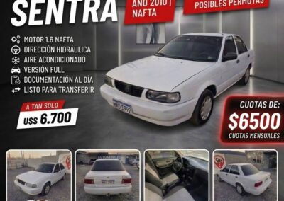 NISSAN SENTRA B13 FULL U$S 6700