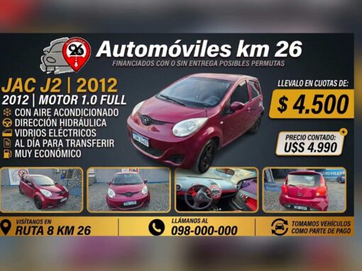 JAC J2 U$S 4990