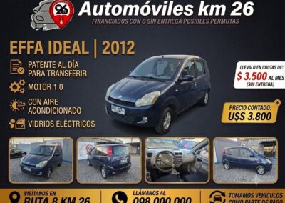 EFFA IDEAL 2012 U$S 3800
