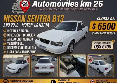 NISSAN SENTRA B13 FULL U$S 6700