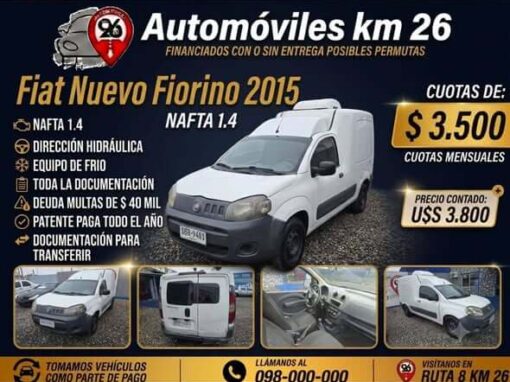 FIAT FIORINO con equipo de frio menos 20 grados