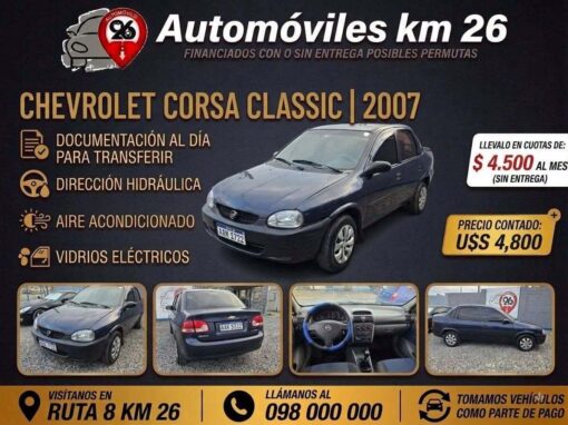 CHEVROLET CORSA FULL U$S 4800