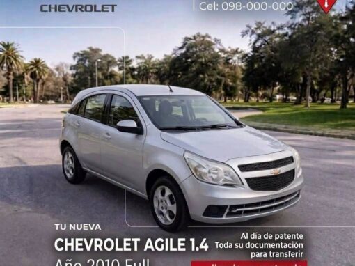 CHEVROLET AGILE  FULL U$S 5200