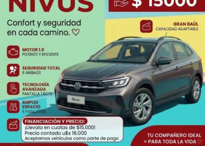 VOLKSWAGEN NIVUS U$S 16.000