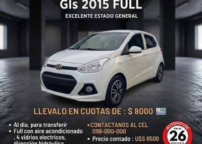 HYUNDAI GRAND I 10 U$S 8500