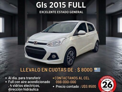 HYUNDAI GRAND I 10 U$S 8500