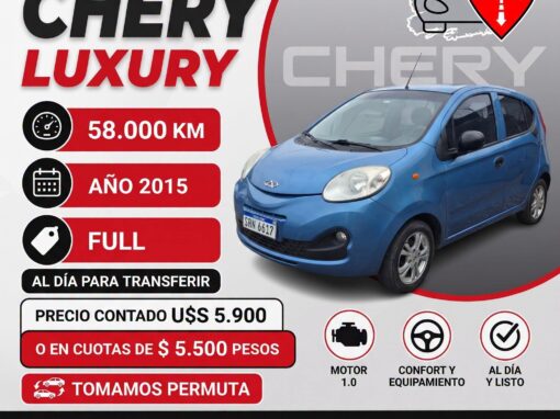 CHERY QQ LUXURY U$S 5900