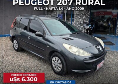 Peugeot 207 u$s 6300