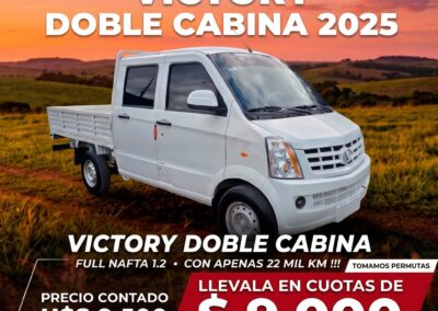 VICTORY DOBLE CABINA 2025