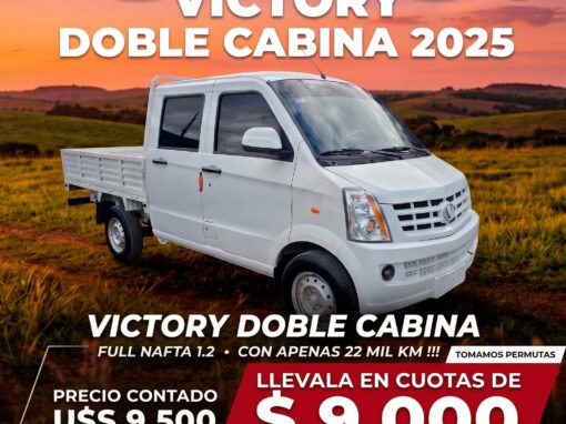 VICTORY DOBLE CABINA 2025